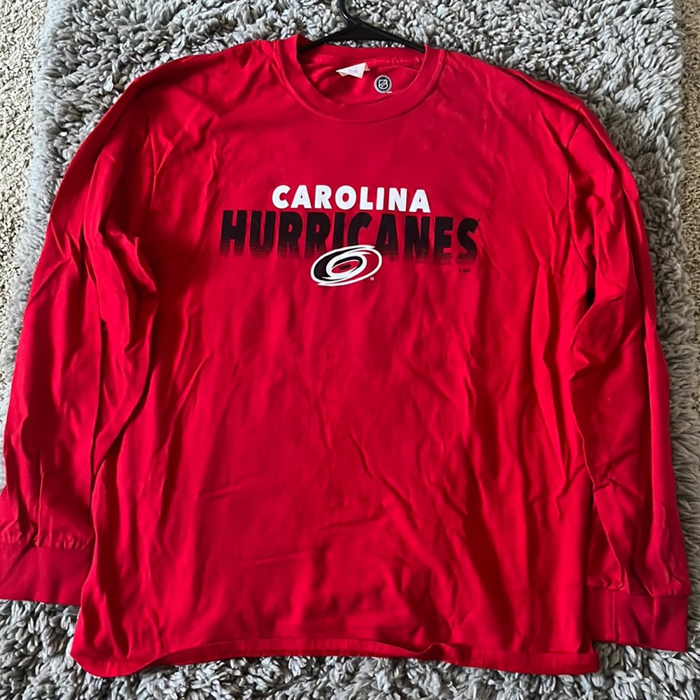 Carolina hurricanes long sleeve shirt